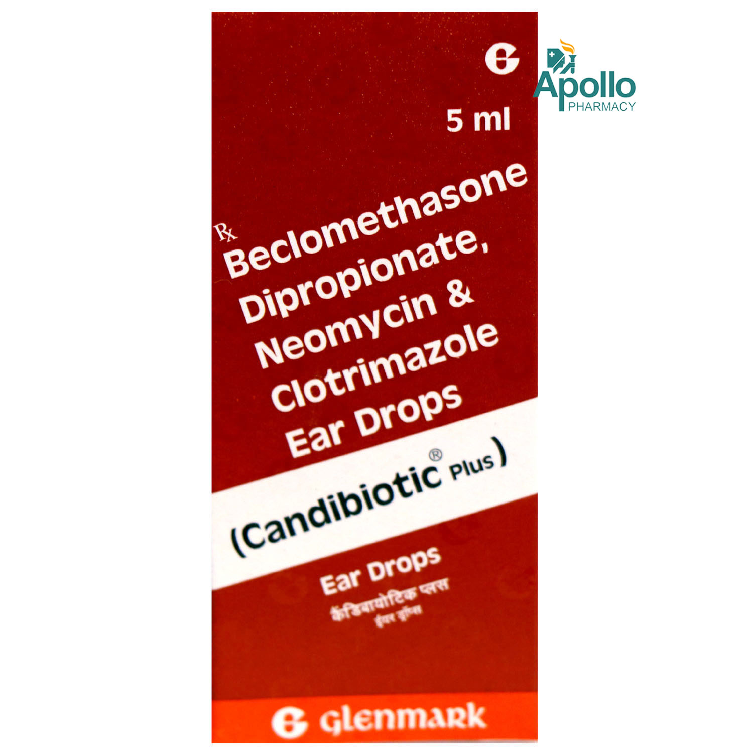 Candibiotic Plus Ear Drops 5 ml, Pack of 1 Ear Drops Candibiotic Plus Ear Drops 5 ml, Pack of 1 Ear Drops