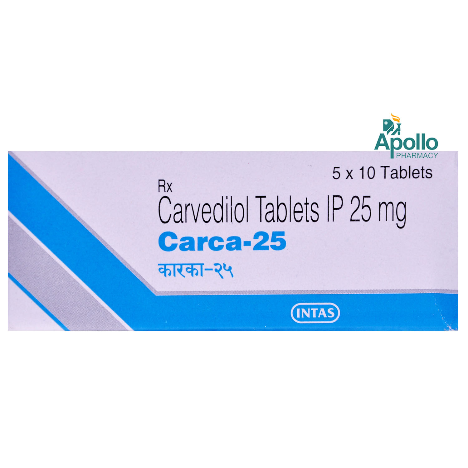 Carca 25 Tablet 10's, Pack of 10 TABLETS Carca 25 Tablet 10's, Pack of 10 TABLETS
