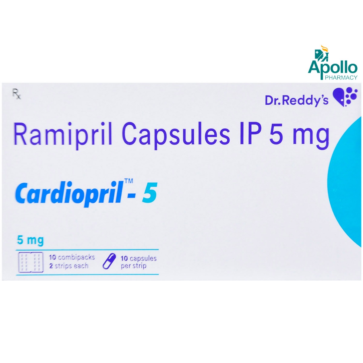 Buy Cardiopril 5 Capsule Online