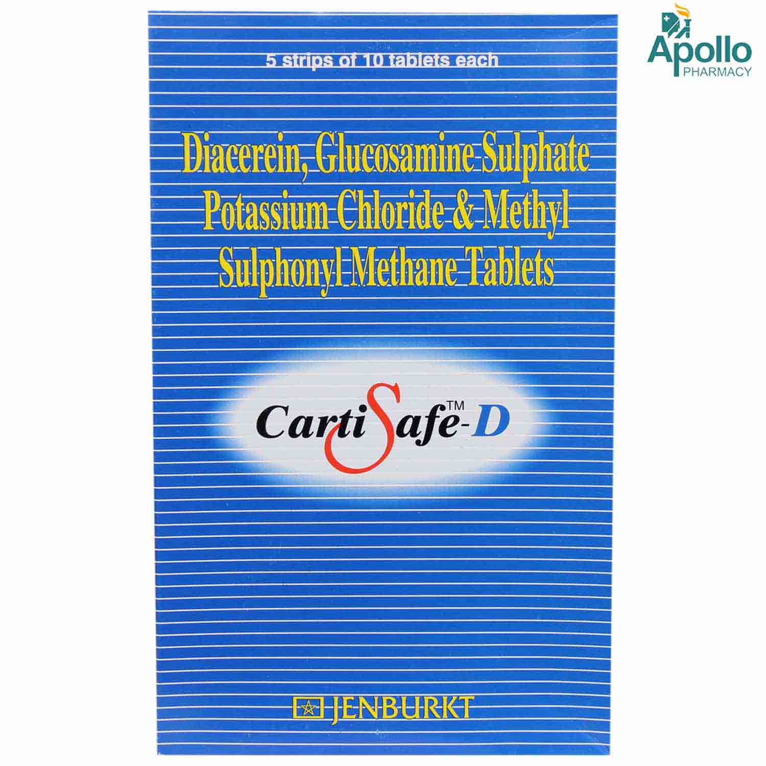 Buy Cartisafe D Tablet 10's Online