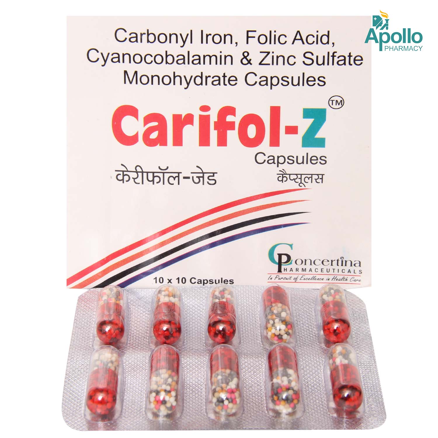 Carifol Z Tablet 10's, Pack of 10 TABLETS Carifol Z Tablet 10's, Pack of 10 TABLETS