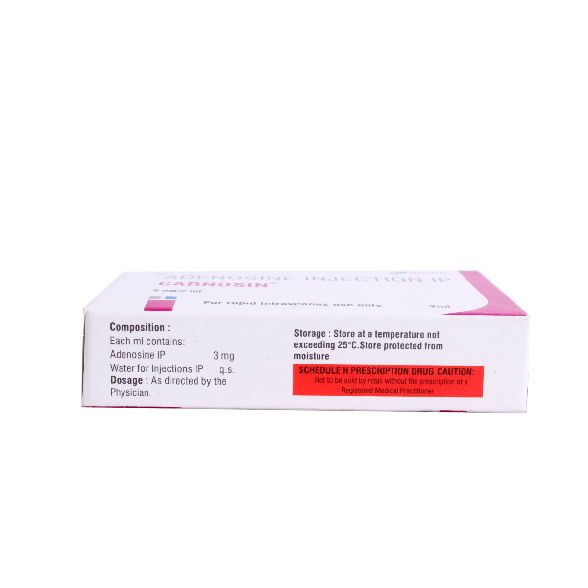 Carnosin 6 mg Injection 2 ml, Pack of 1 Injection Carnosin 6 mg Injection 2 ml, Pack of 1 Injection