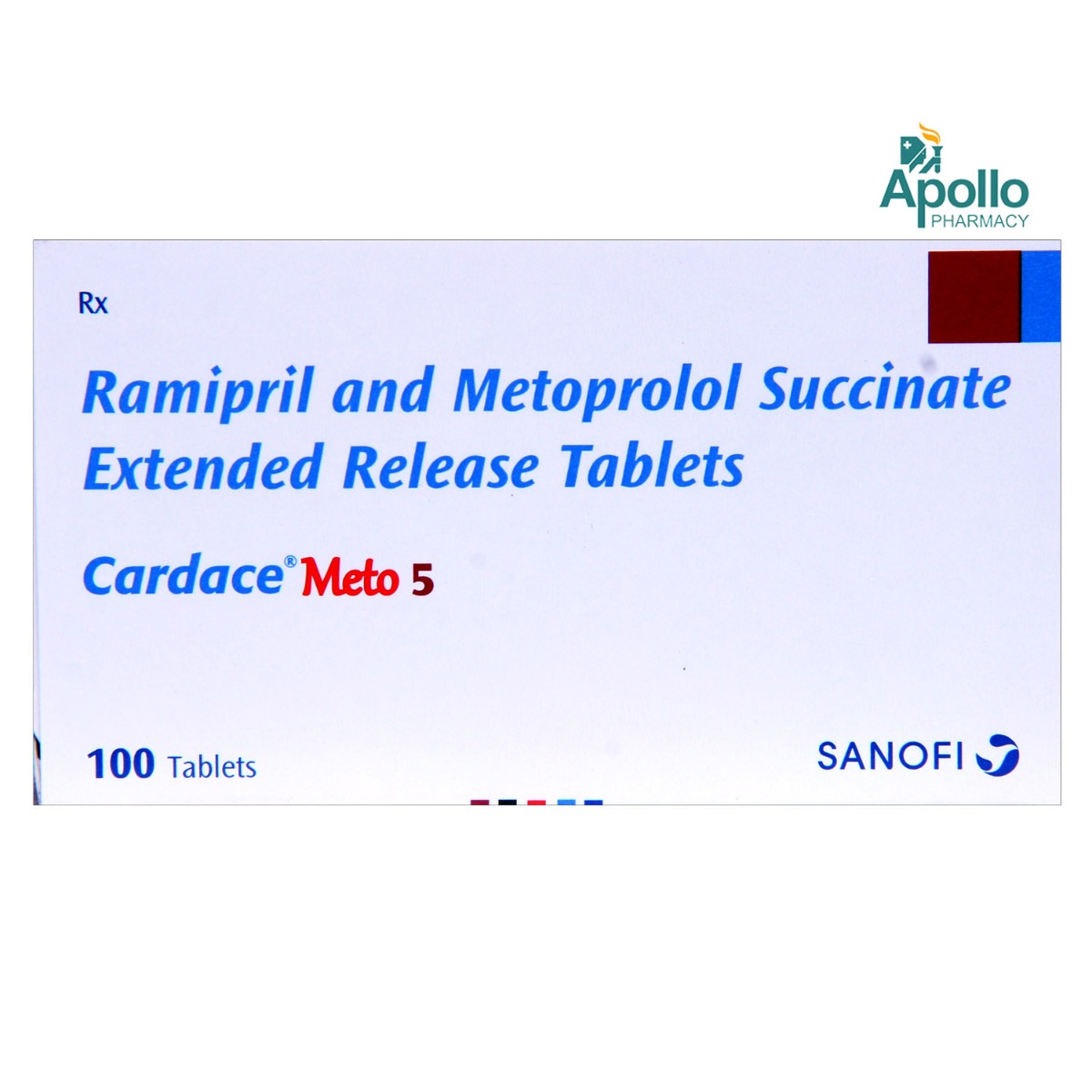 Cardace Meto 5 Tablet 10's, Pack of 10 TABLETS Cardace Meto 5 Tablet 10's, Pack of 10 TABLETS