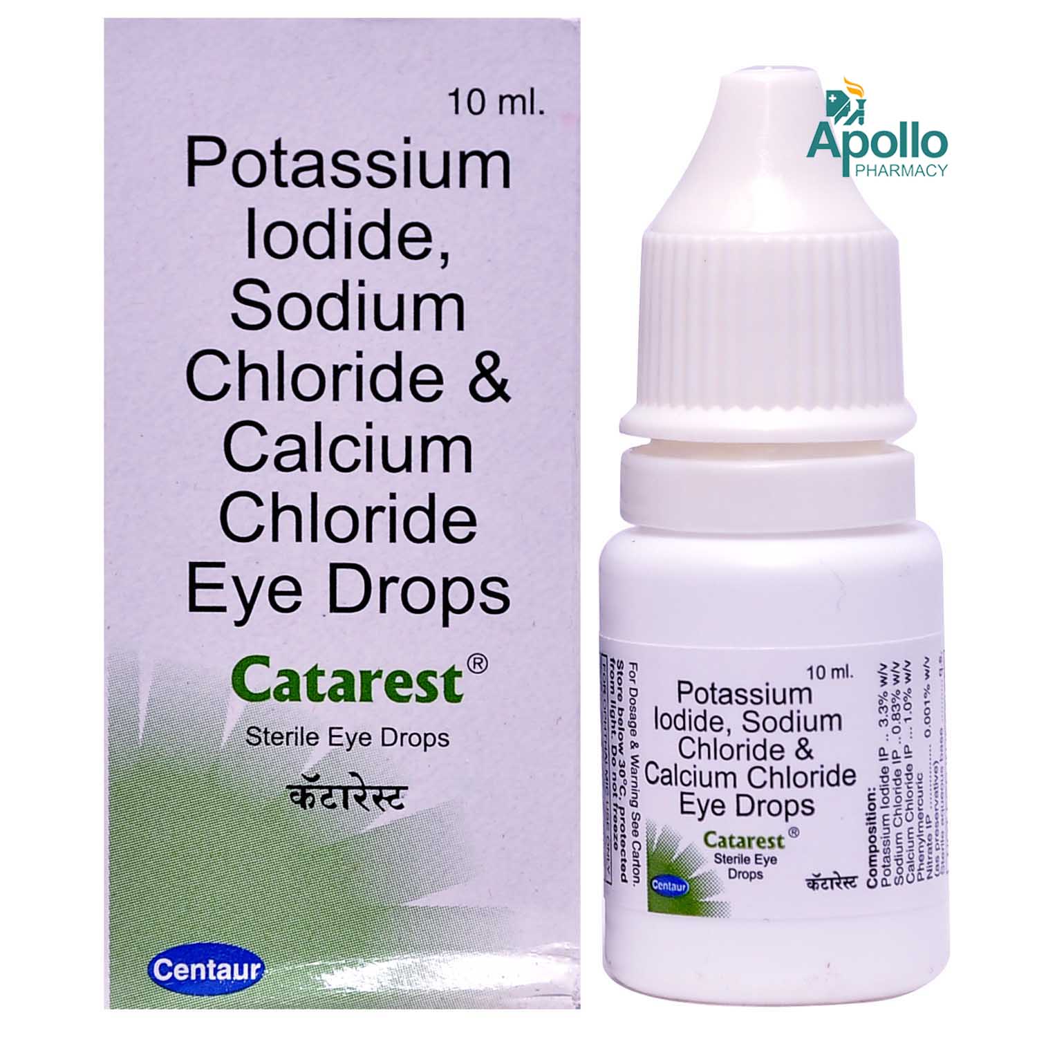 Catarest Eye Drops 10 ml, Pack of 1 Catarest Eye Drops 10 ml, Pack of 1