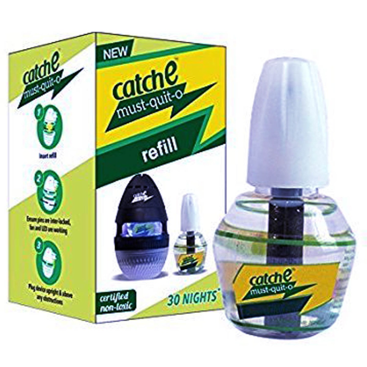 Catche Must-Quit-O 30 Nights Refill, 35 ml, Pack of 1 Catche Must-Quit-O 30 Nights Refill, 35 ml, Pack of 1