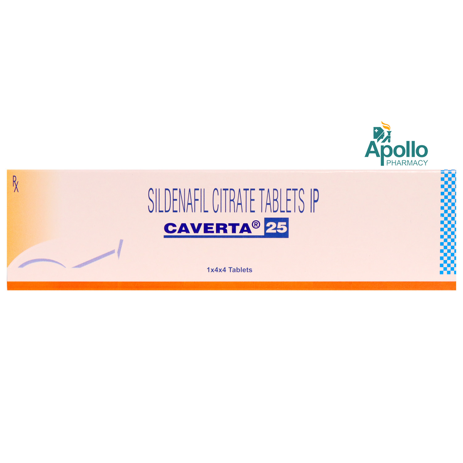 Buy Caverta 25 Tablet 4's Online