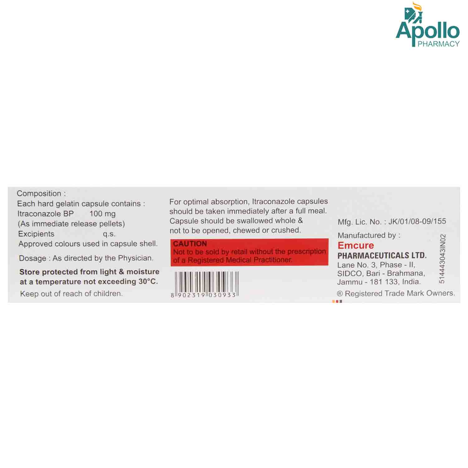 Ceastra-XL 100 Capsule 7's, Pack of 7 CAPSULES Ceastra-XL 100 Capsule 7's, Pack of 7 CAPSULES