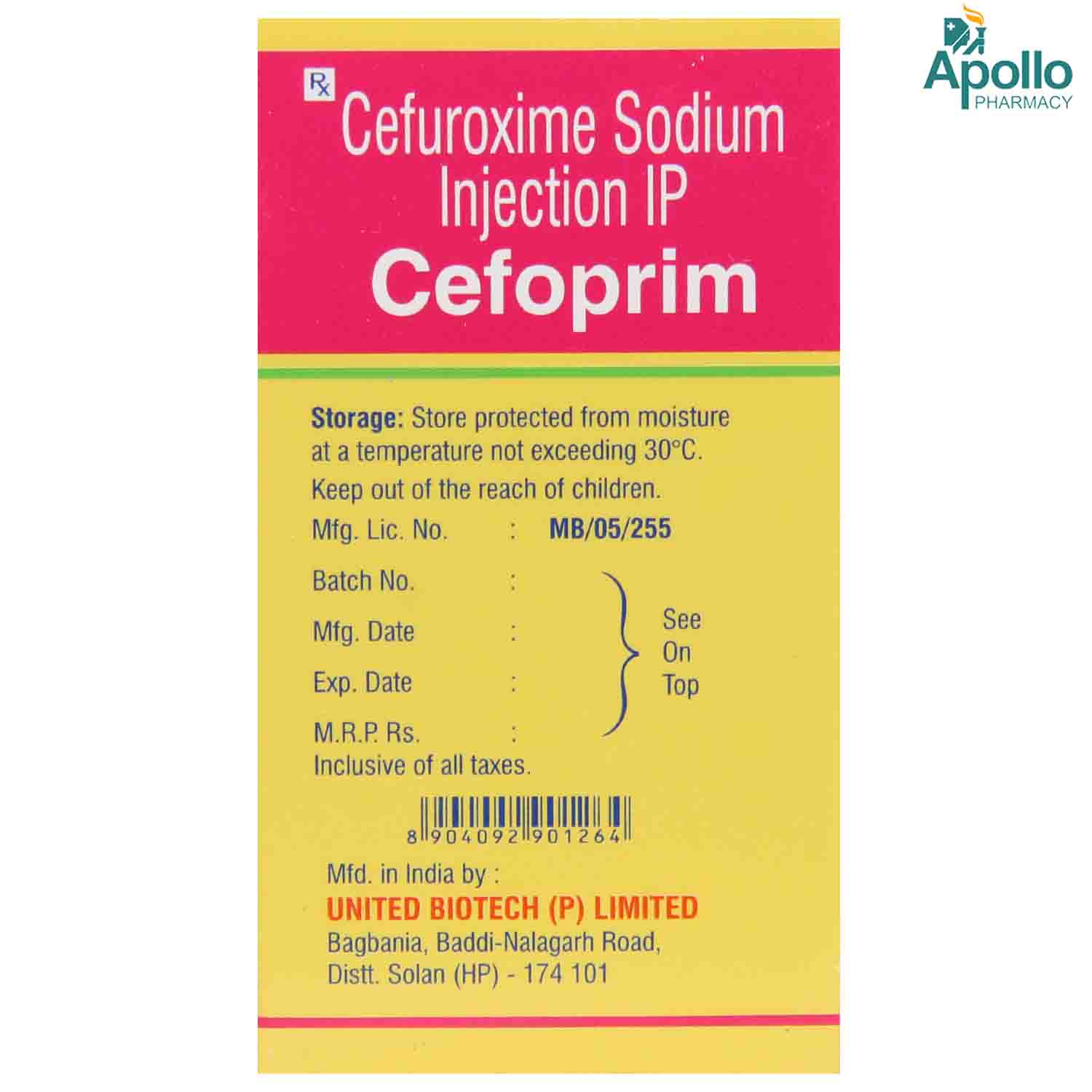 CEFOPRIM VAIL INJECTION 1.5GM , Pack of 1 INJECTION CEFOPRIM VAIL INJECTION 1.5GM , Pack of 1 INJECTION