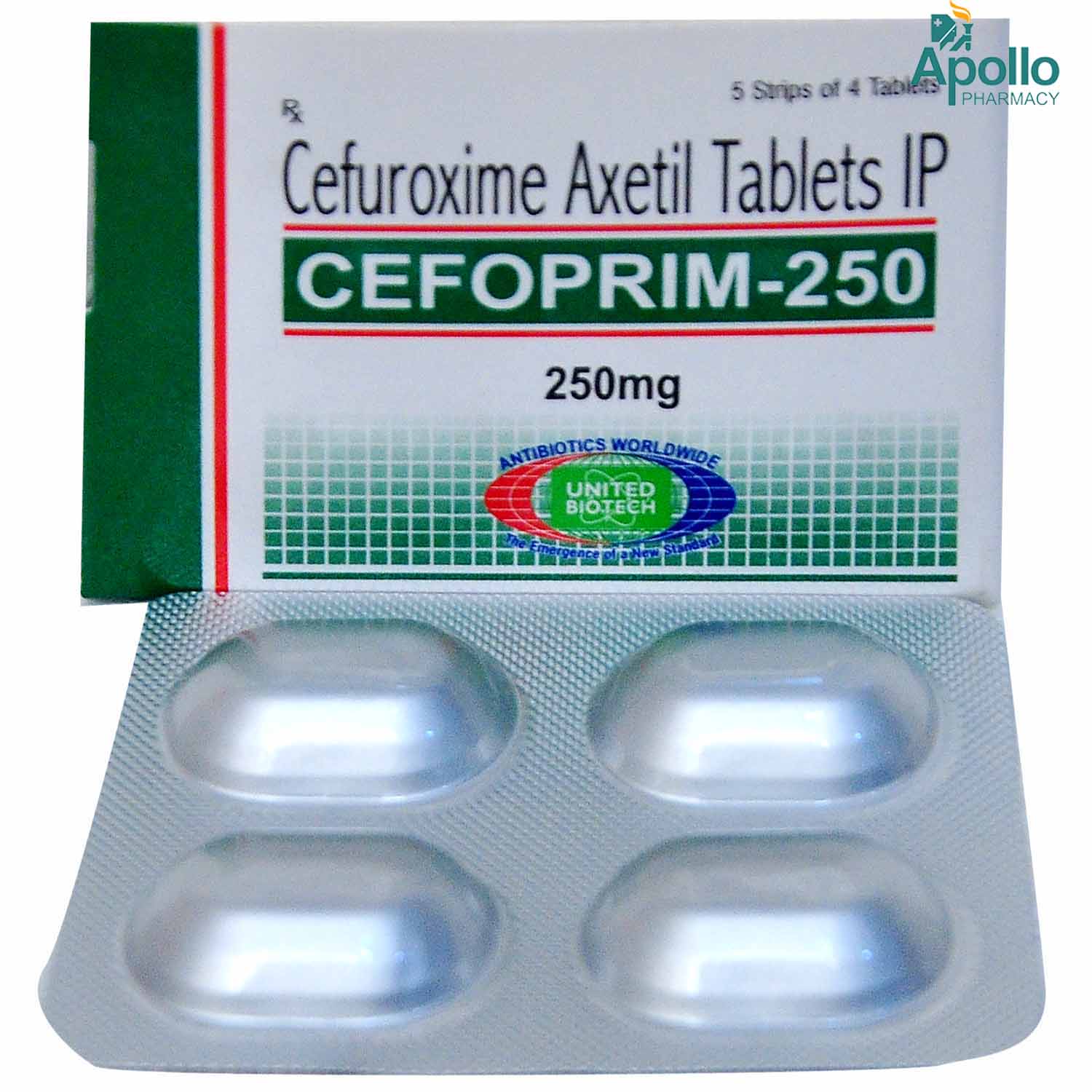 Cefoprim 250 Tablet 4's, Pack of 4 TabletS Cefoprim 250 Tablet 4's, Pack of 4 TabletS