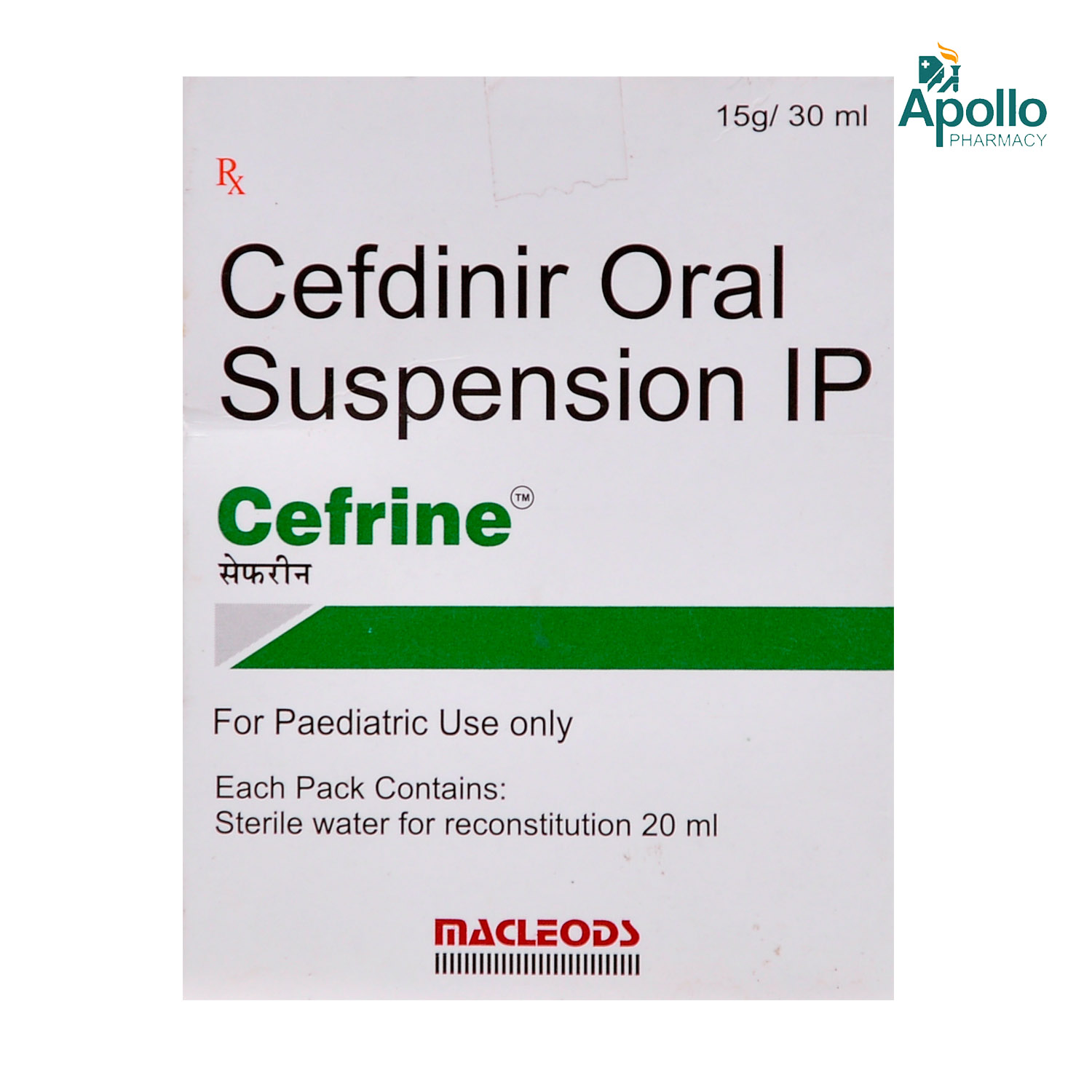 Buy Cefrine Syrup 30 ml Online