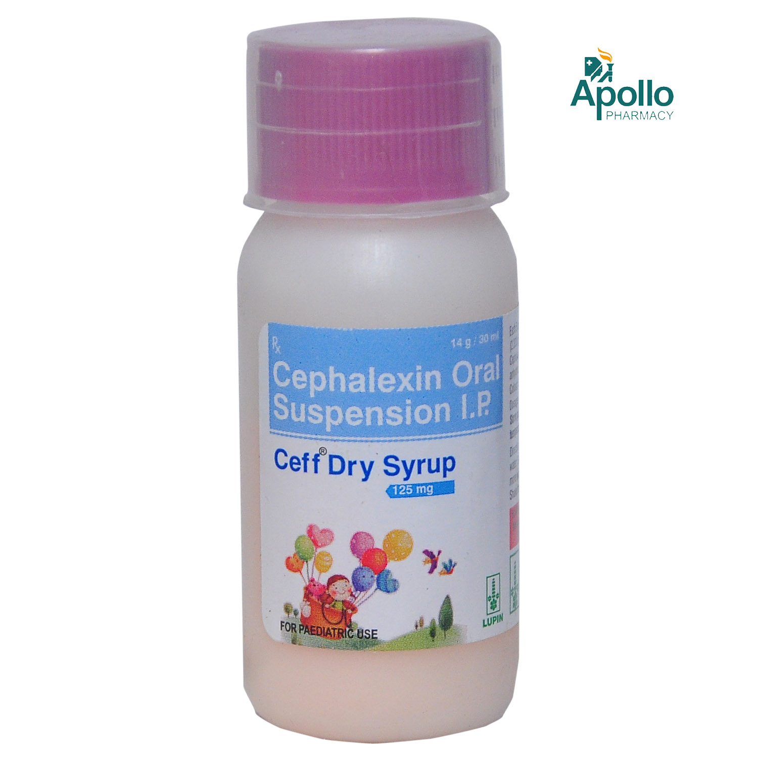 Buy Ceff 125 mg Dry Syrup 30 ml Online