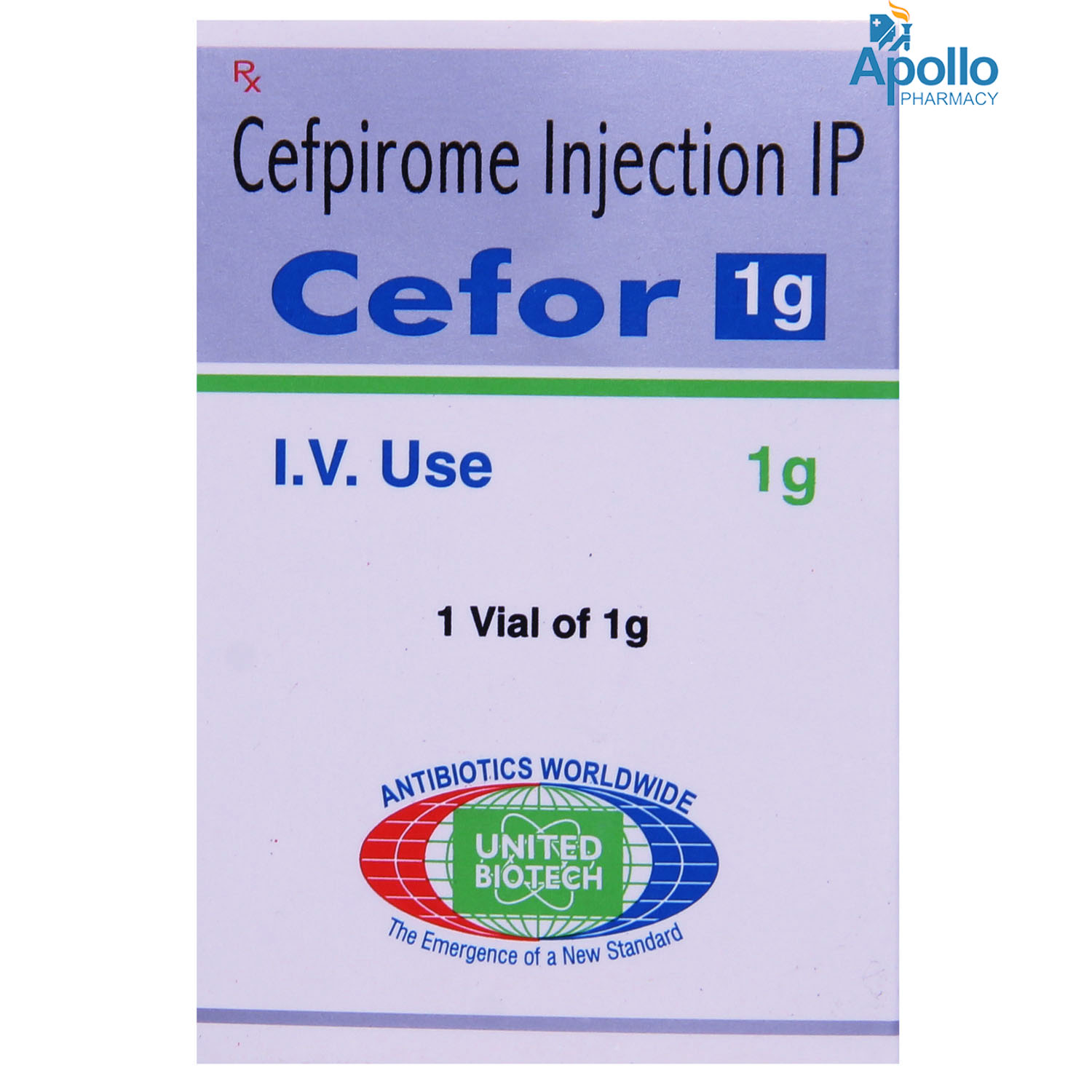 CEFOR INJECTION 1GM, Pack of 1 INJECTION CEFOR INJECTION 1GM, Pack of 1 INJECTION