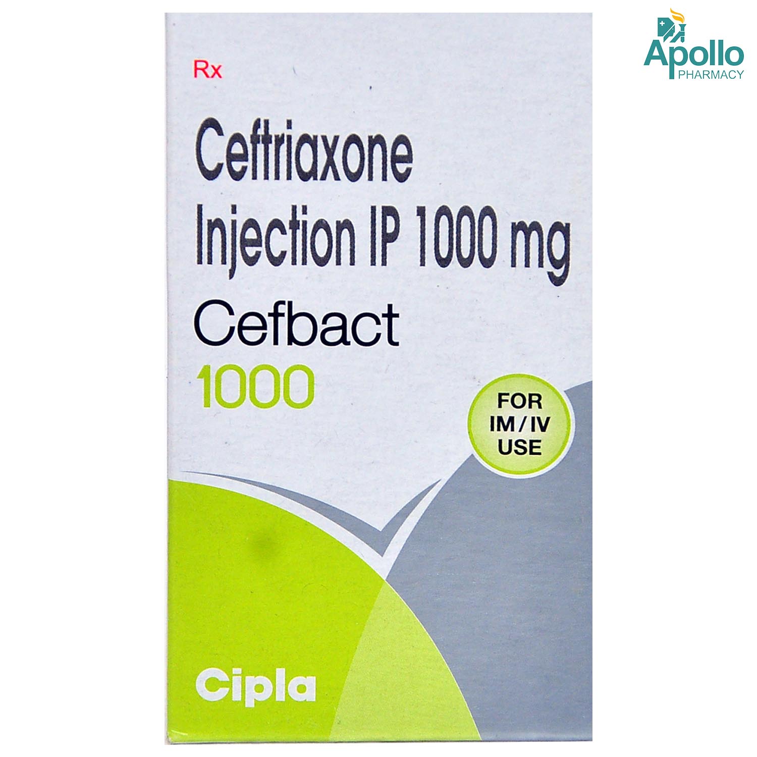 Cefbact 1 gm Injection 1's, Pack of 1 Injection Cefbact 1 gm Injection 1's, Pack of 1 Injection