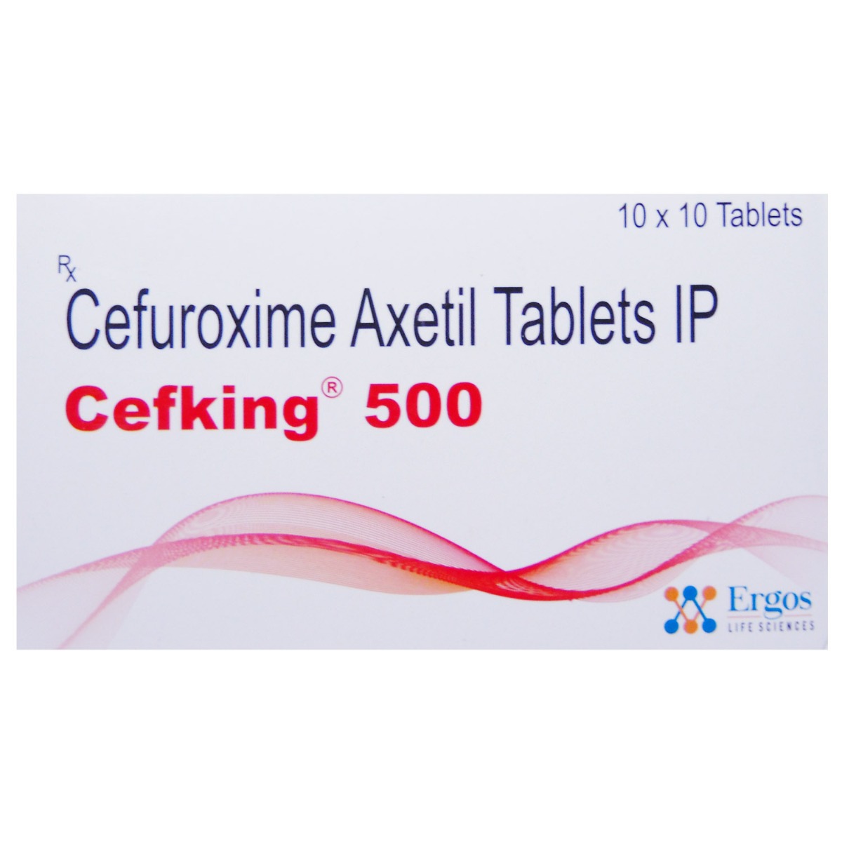 Cefking 500 mg Tablet 10's, Pack of 10 TabletS Cefking 500 mg Tablet 10's, Pack of 10 TabletS
