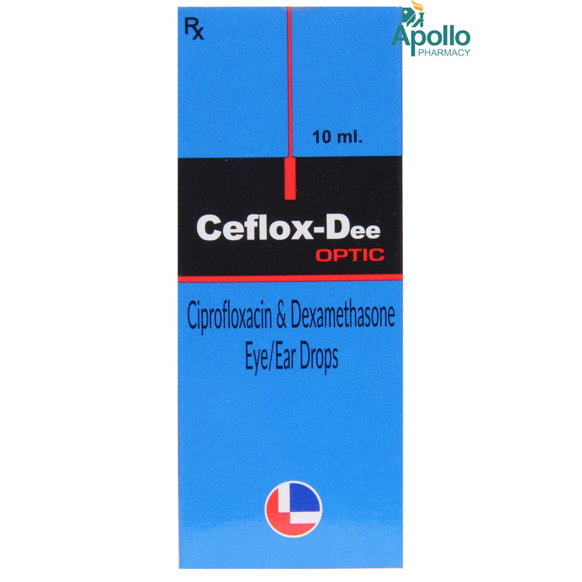 Buy Ceflox Dee Optic Eye/Ear Drops 10 ml Online