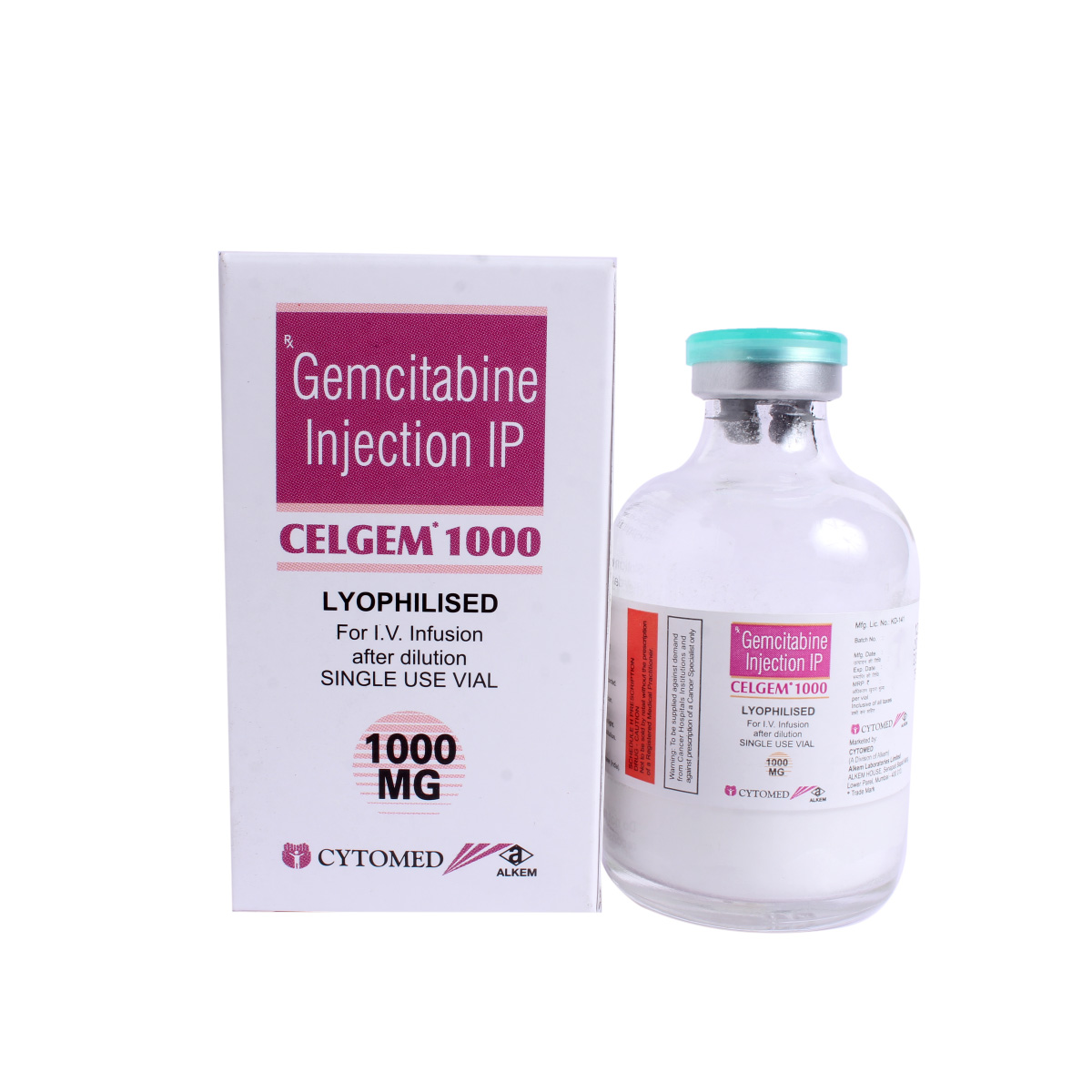 CELGEM 1000MG INJECTION, Pack of 1 INJECTION CELGEM 1000MG INJECTION, Pack of 1 INJECTION