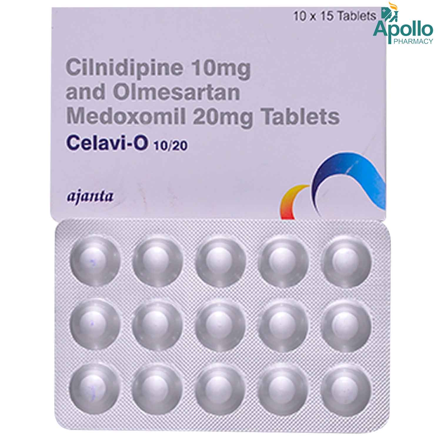 Buy Celavi O 10 mg/20 mg Tablet 15's Online
