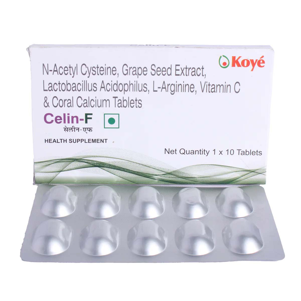 Celin-F Tablet 10's, Pack of 10 TABLETS Celin-F Tablet 10's, Pack of 10 TABLETS