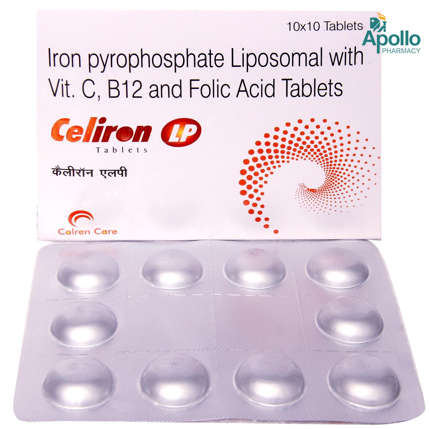 Celiron LP Tablet 10's, Pack of 10 Celiron LP Tablet 10's, Pack of 10