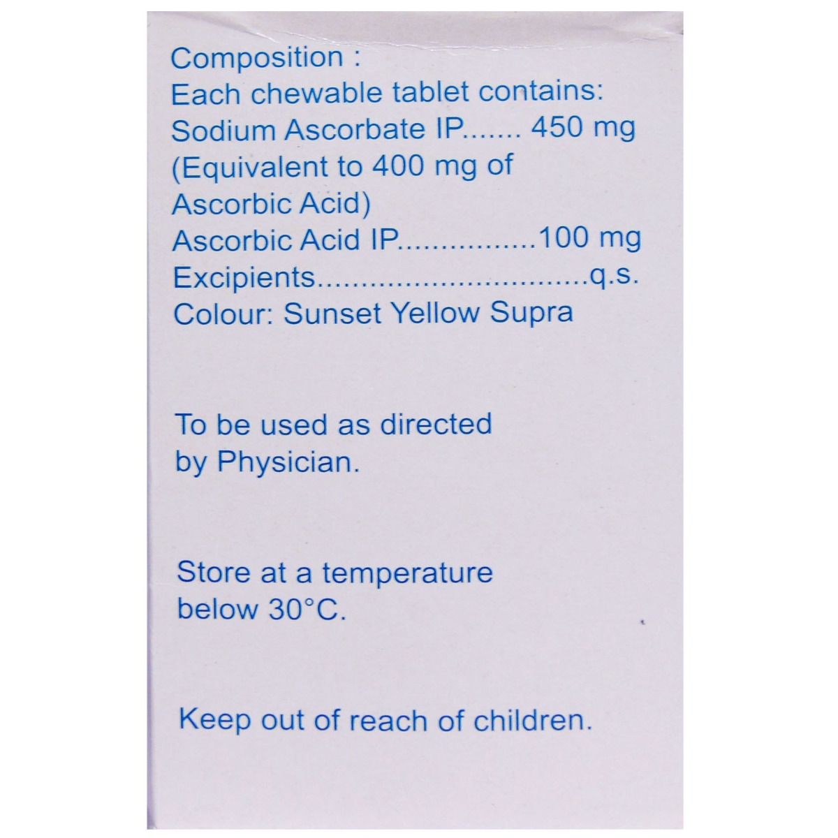 Celin Plus Chewable Tablet 20's Price, Uses, Side Effects, Composition