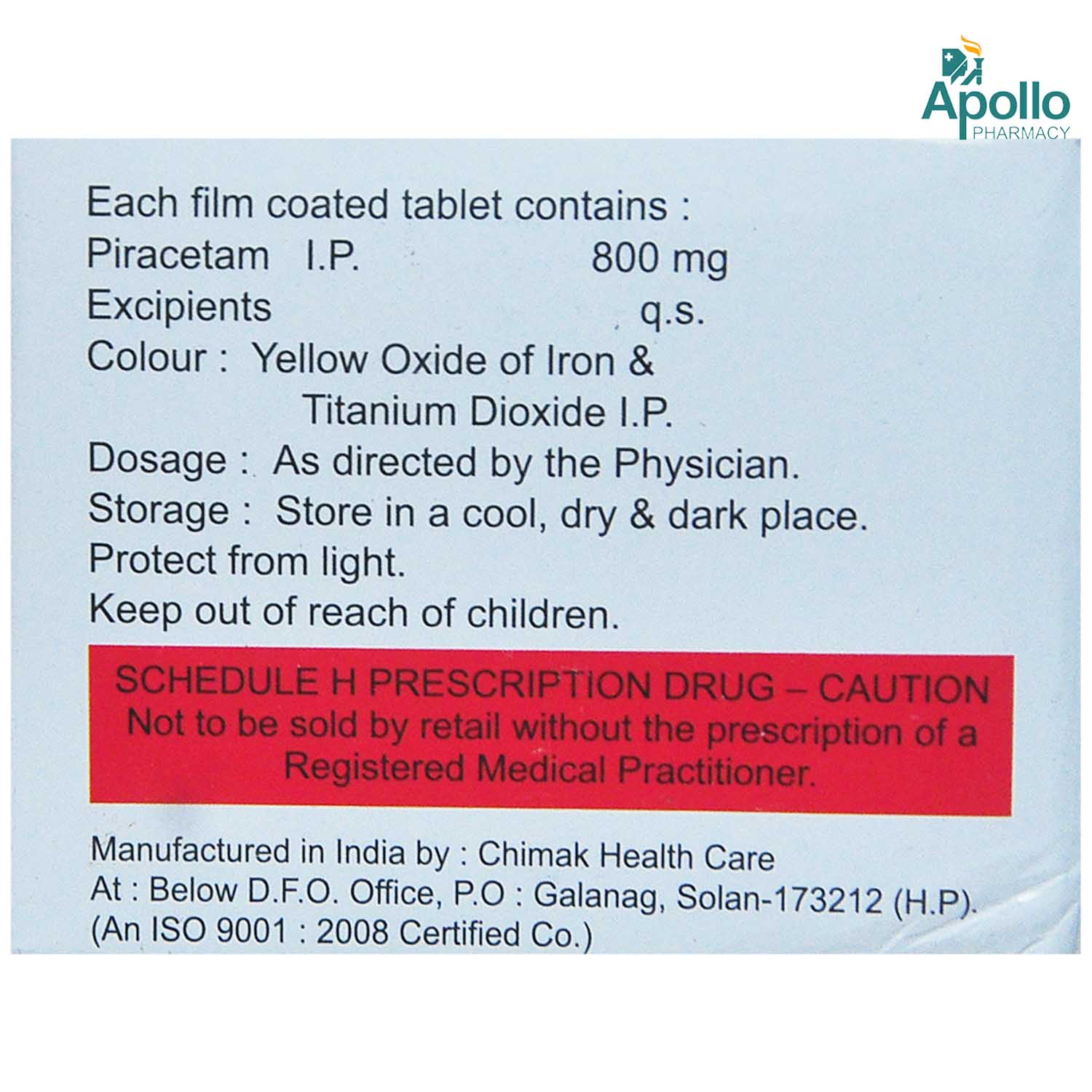 Cereflo 800 Tablet 10's, Pack of 10 TabletS Cereflo 800 Tablet 10's, Pack of 10 TabletS