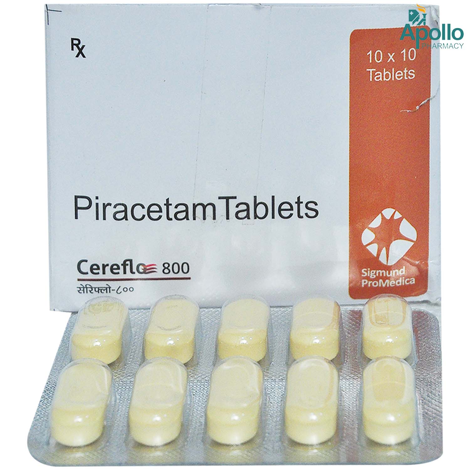 Cereflo 800 Tablet 10's, Pack of 10 TabletS Cereflo 800 Tablet 10's, Pack of 10 TabletS