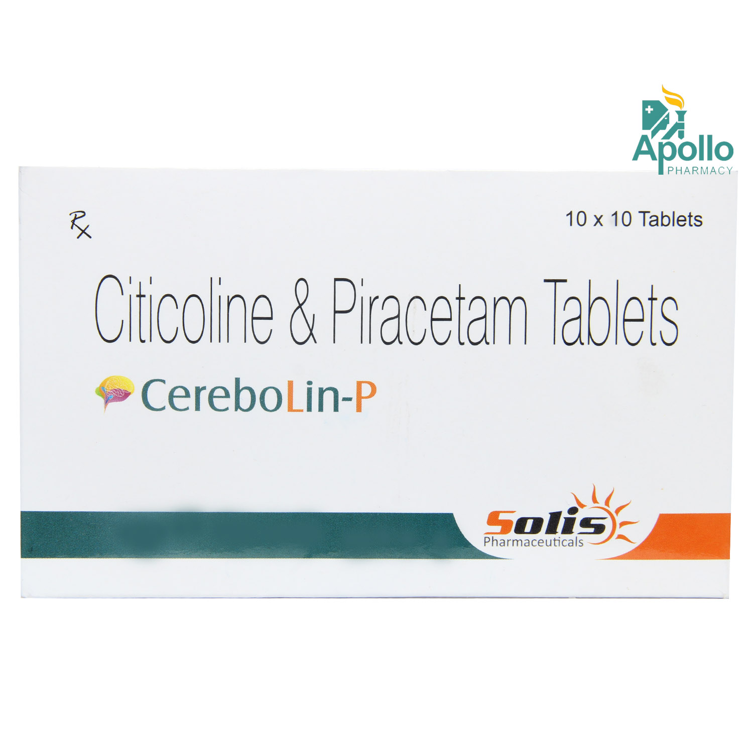 Cerebolin-P Tablet 10's, Pack of 10 TABLETS Cerebolin-P Tablet 10's, Pack of 10 TABLETS