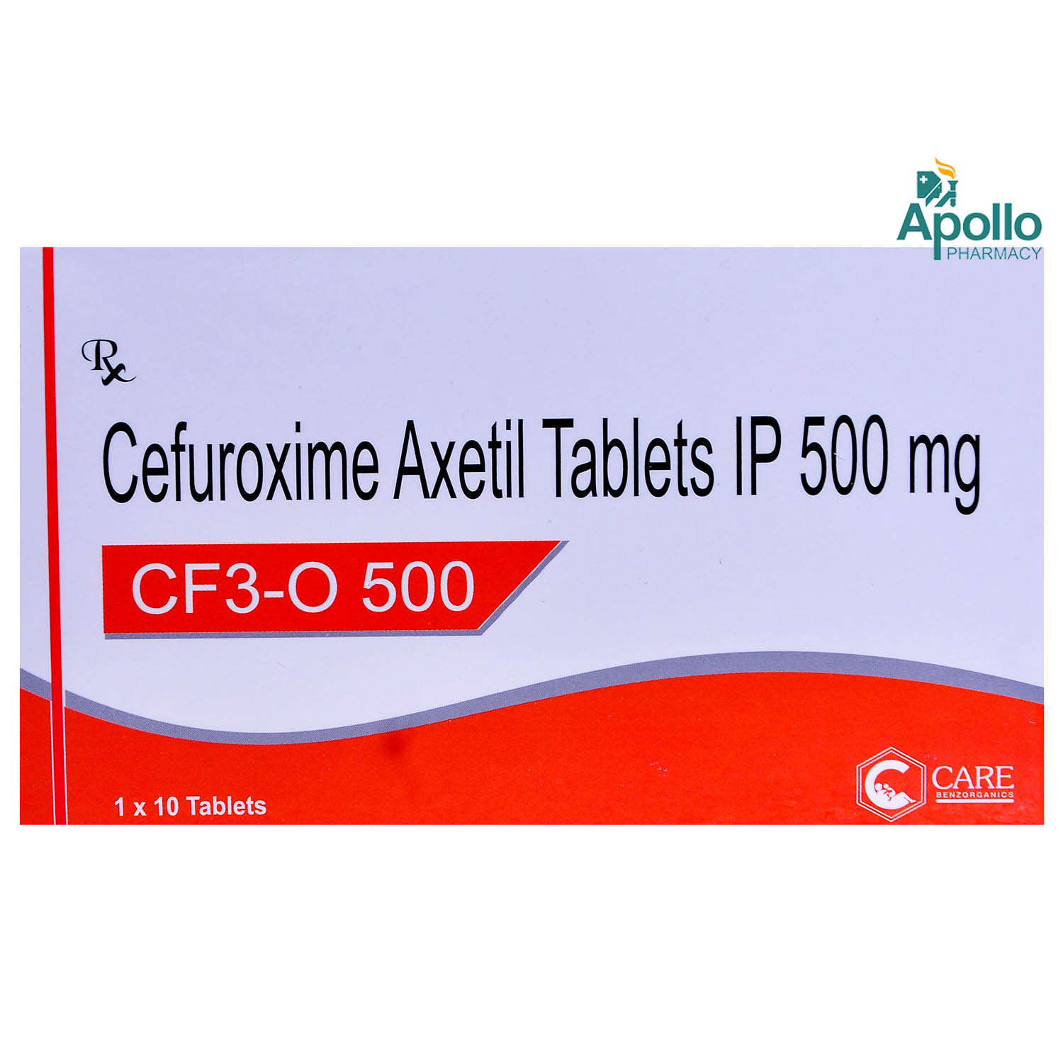 CF3-O 500 Tablet 10's, Pack of 10 TABLETS CF3-O 500 Tablet 10's, Pack of 10 TABLETS