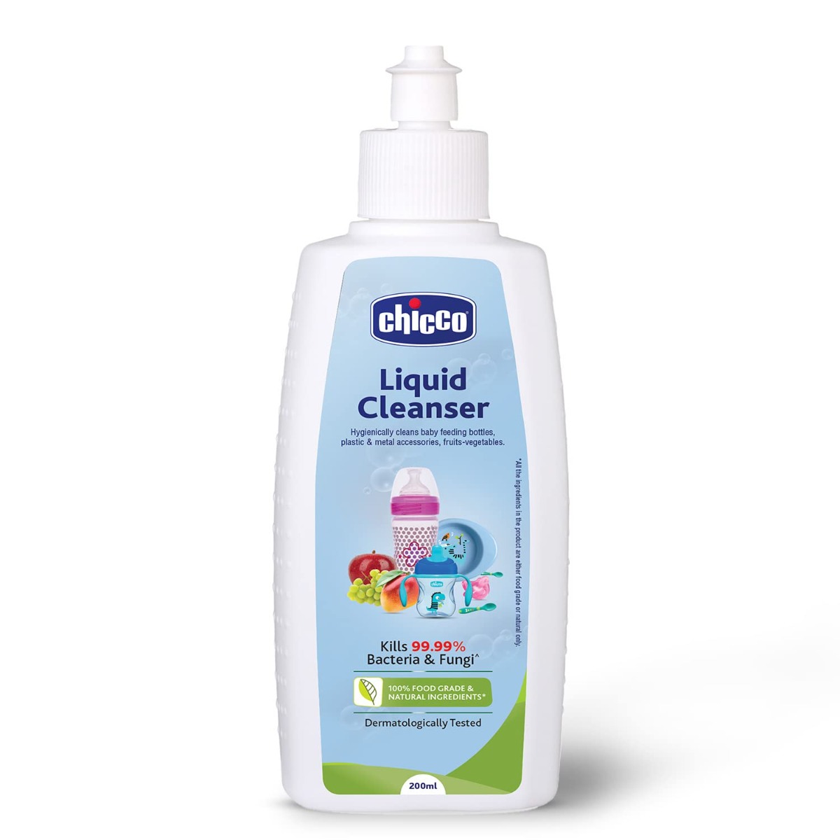 Chicco Liquid Cleanser, 200 ml, Pack of 1 Chicco Liquid Cleanser, 200 ml, Pack of 1