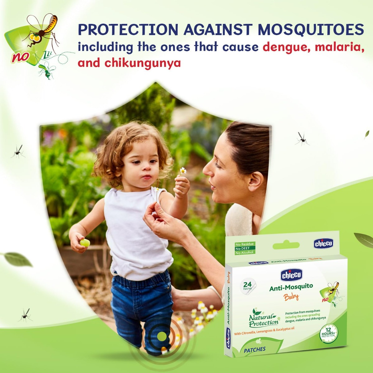 Chicco Anti-Mosquito Baby Patches, 24 Count Chicco Anti-Mosquito Baby Patches, 24 Count