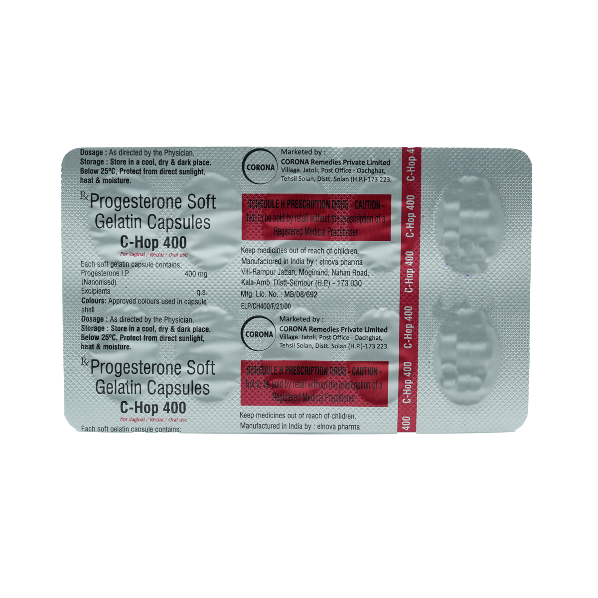 C Hop-400mg Softgel Capsule 10's, Pack of 10 CapsuleS C Hop-400mg Softgel Capsule 10's, Pack of 10 CapsuleS