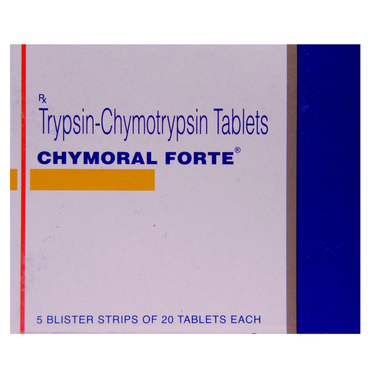 Chymoral Forte Tablet 20's, Pack of 20 TABLETS Chymoral Forte Tablet 20's, Pack of 20 TABLETS
