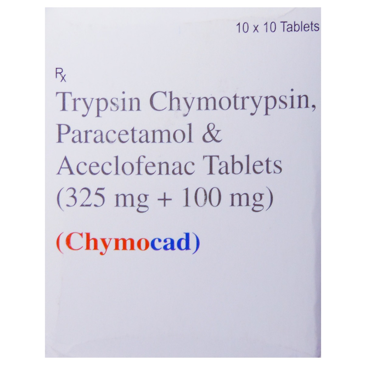 Chymocad Tablet 10's, Pack of 10 TabletS Chymocad Tablet 10's, Pack of 10 TabletS