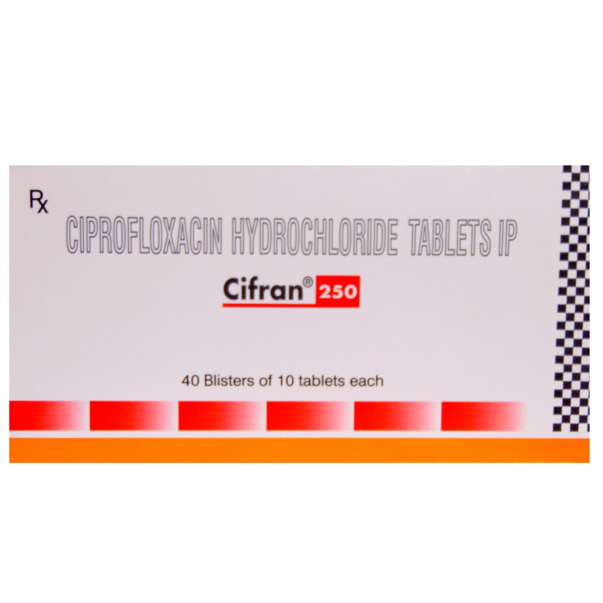 Cifran 250 mg Tablet 10's, Pack of 10 TabletS Cifran 250 mg Tablet 10's, Pack of 10 TabletS