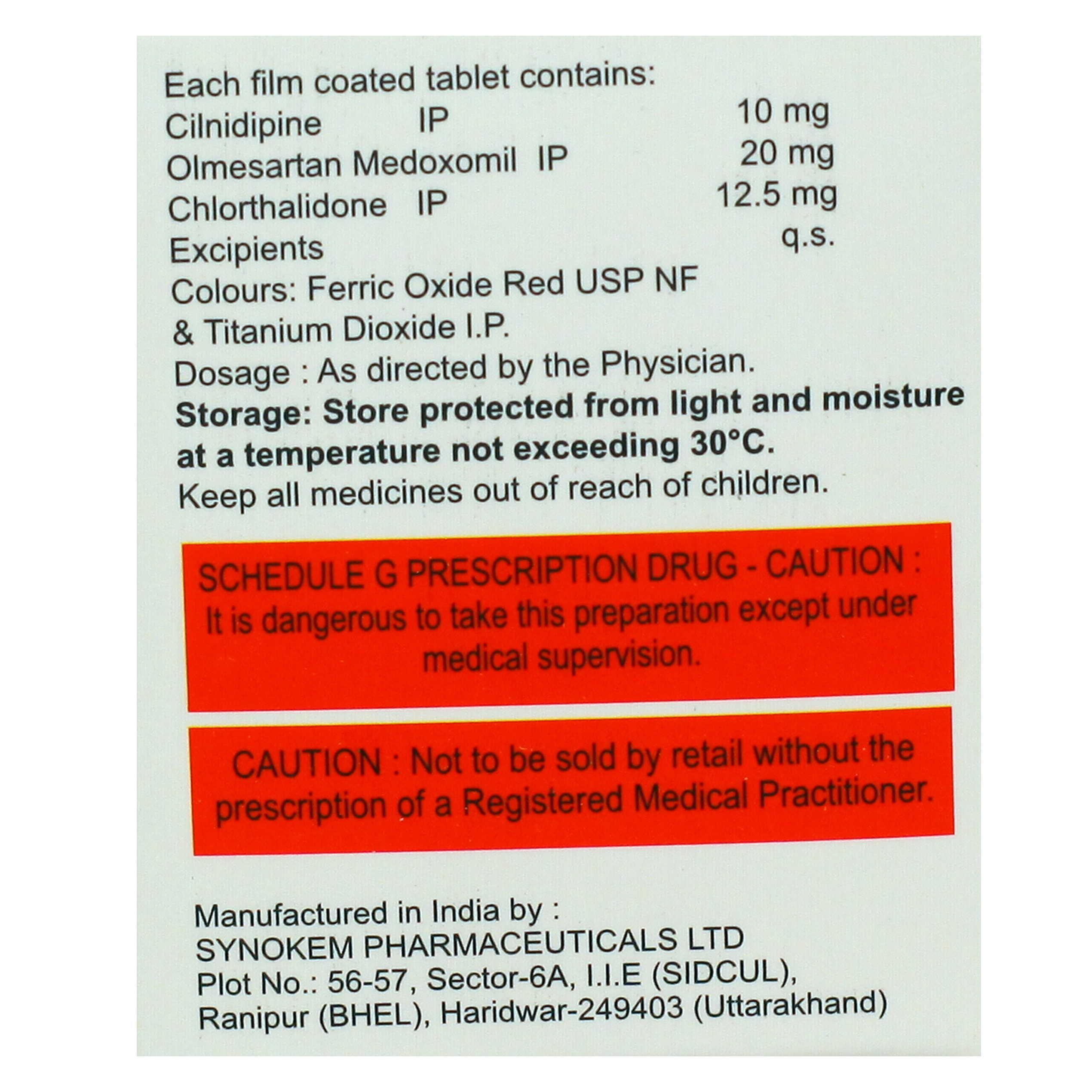 Cilidin Trio Tablet 10's, Pack of 10 TabletS Cilidin Trio Tablet 10's, Pack of 10 TabletS