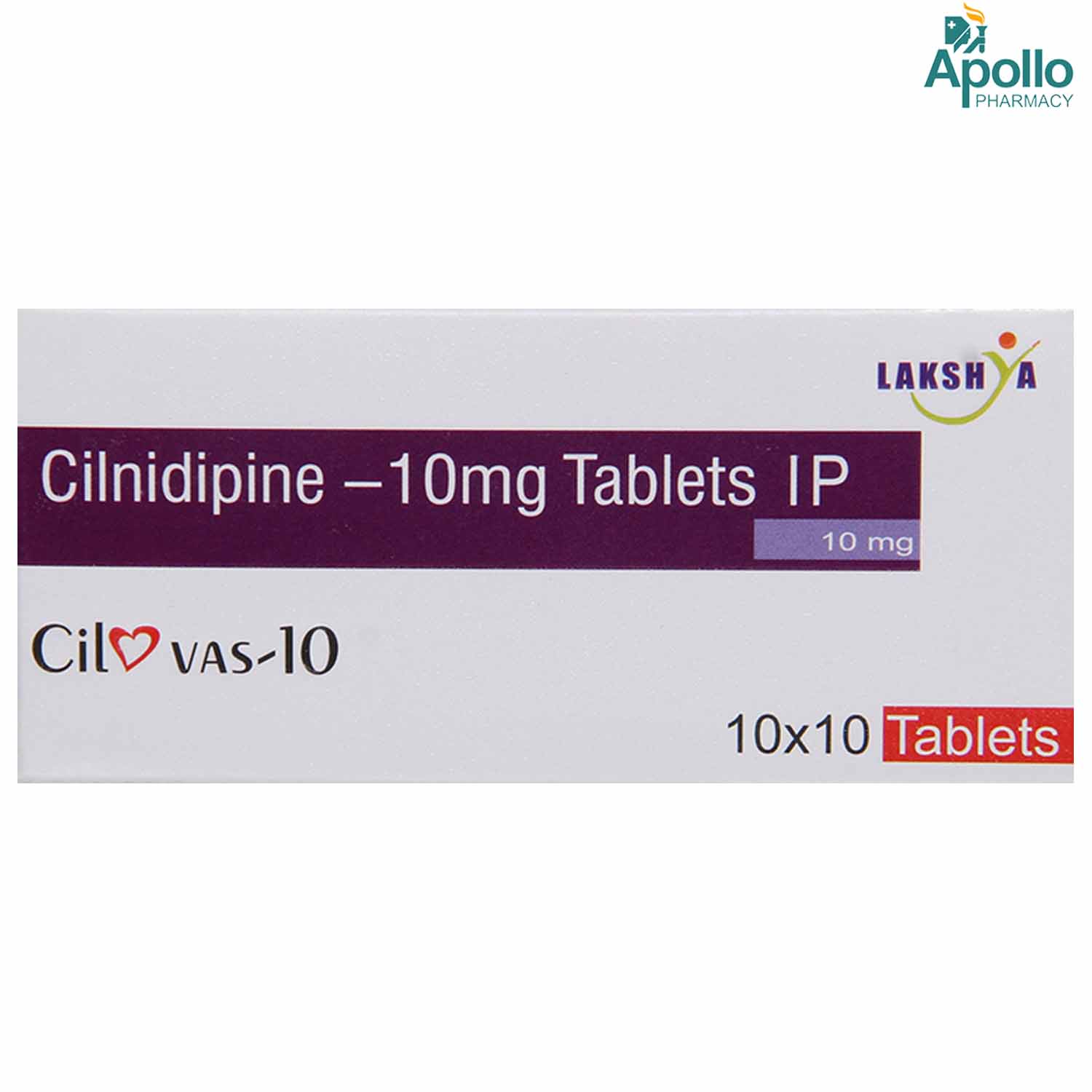 Cilovas 10 Tablet 10's, Pack of 10 TABLETS Cilovas 10 Tablet 10's, Pack of 10 TABLETS