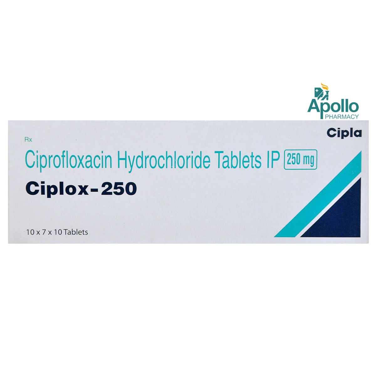 Ciplox-250 Tablet 10's, Pack of 10 TABLETS Ciplox-250 Tablet 10's, Pack of 10 TABLETS