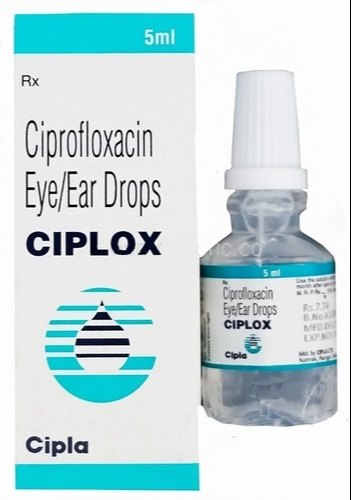 Ciplox Eye/Ear Drops 5 ml, Pack of 1 DROPS Ciplox Eye/Ear Drops 5 ml, Pack of 1 DROPS