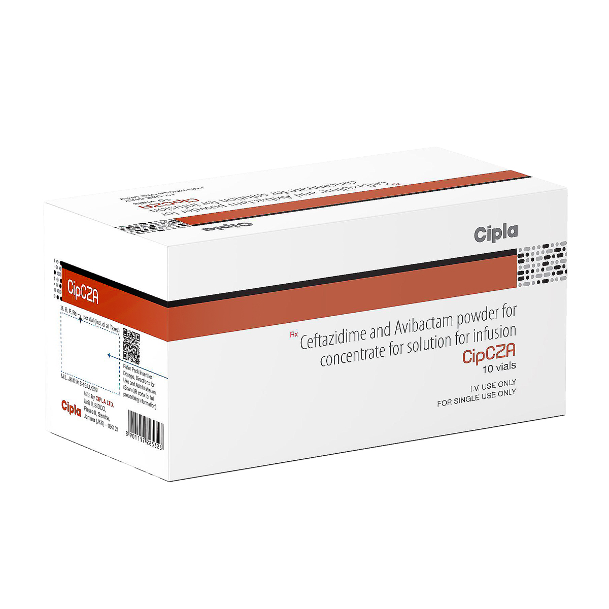Cipcza 2.5 gm Infusion 1's, Pack of 1 Infusion Cipcza 2.5 gm Infusion 1's, Pack of 1 Infusion