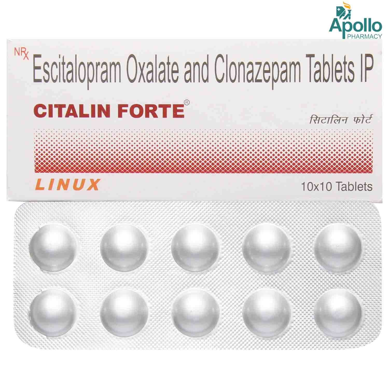 Citalin Forte Tablet 10's, Pack of 10 TABLETS Citalin Forte Tablet 10's, Pack of 10 TABLETS