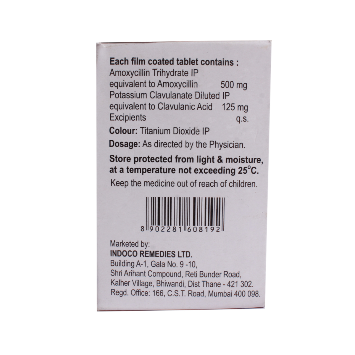 Clamchek 625mg Tablet 10's, Pack of 10 TabletS Clamchek 625mg Tablet 10's, Pack of 10 TabletS