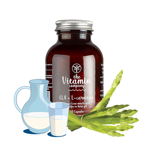 The Vitamin Company CLA + L-Carnitine, 60 Capsules, Pack of 1 The Vitamin Company CLA + L-Carnitine, 60 Capsules, Pack of 1