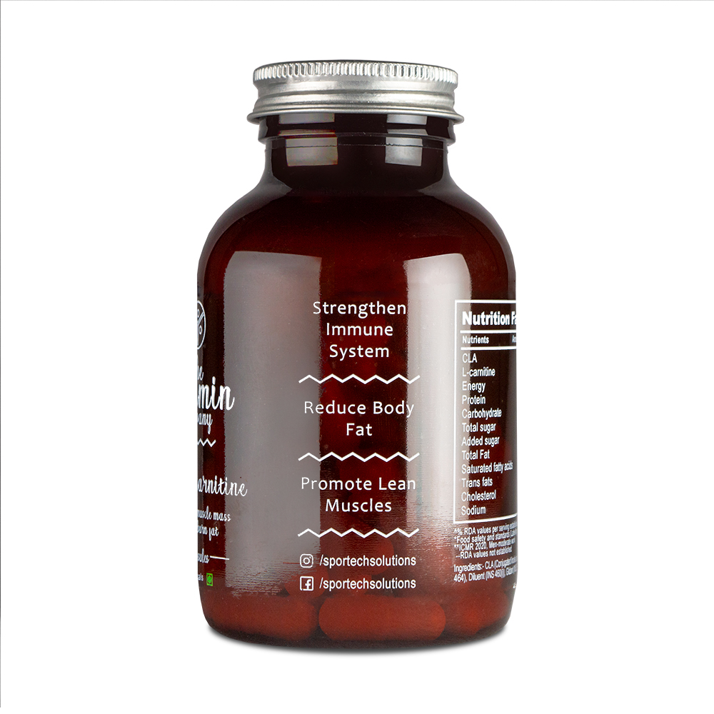 The Vitamin Company CLA + L-Carnitine, 60 Capsules, Pack of 1 The Vitamin Company CLA + L-Carnitine, 60 Capsules, Pack of 1