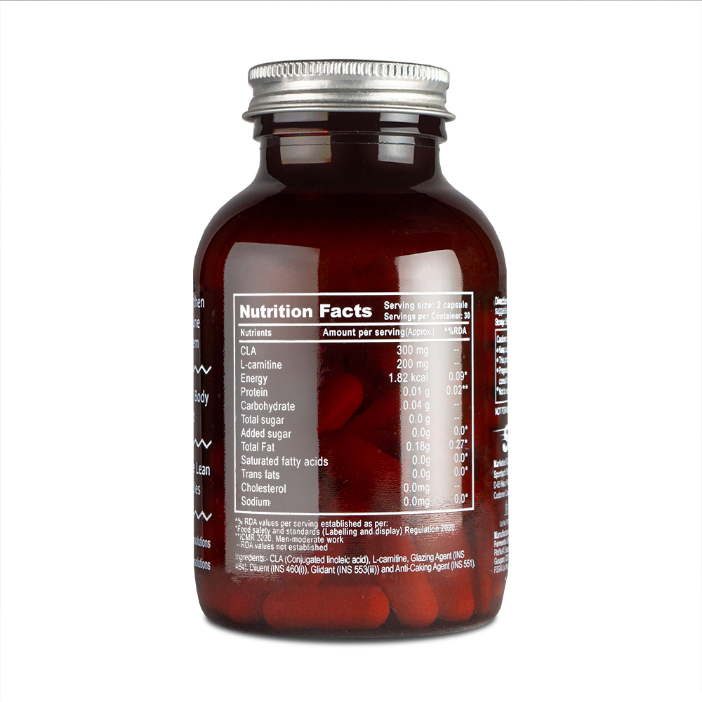 The Vitamin Company CLA + L-Carnitine, 60 Capsules, Pack of 1 The Vitamin Company CLA + L-Carnitine, 60 Capsules, Pack of 1