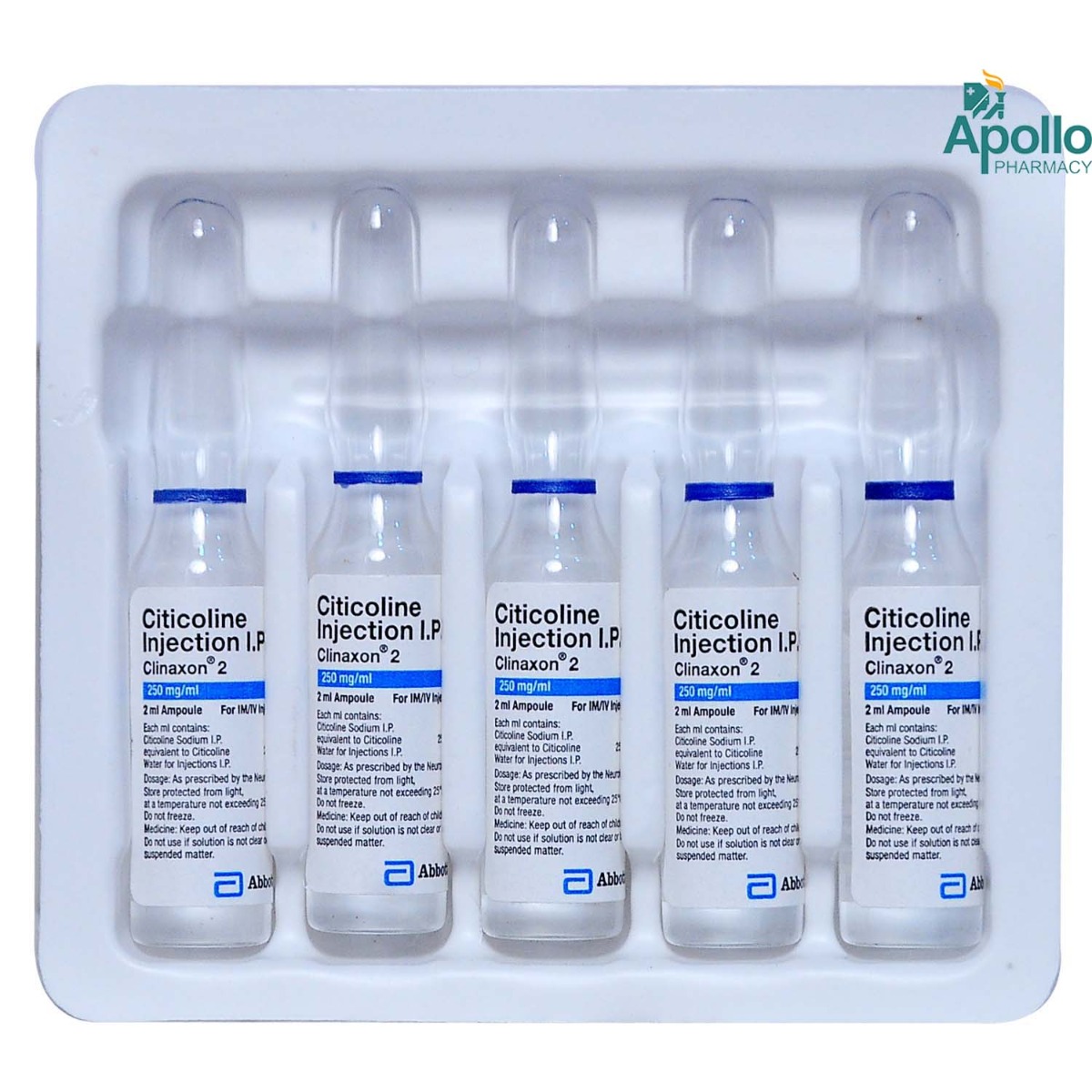 CLINAXON 250MG/ML INJECTION 2ML, Pack of 1 Injection CLINAXON 250MG/ML INJECTION 2ML, Pack of 1 Injection