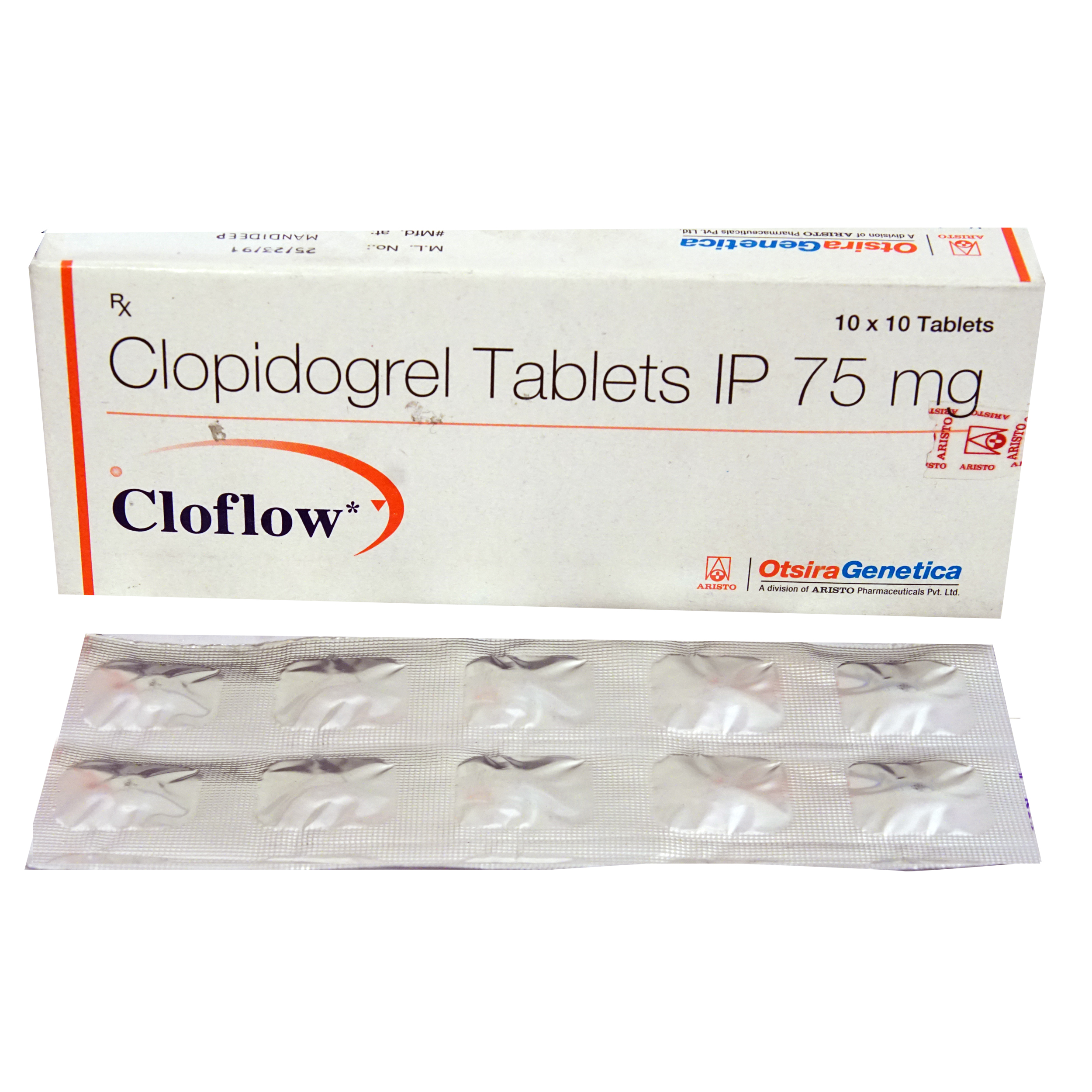 Cloflow Tablet 10's, Pack of 10 TabletS Cloflow Tablet 10's, Pack of 10 TabletS