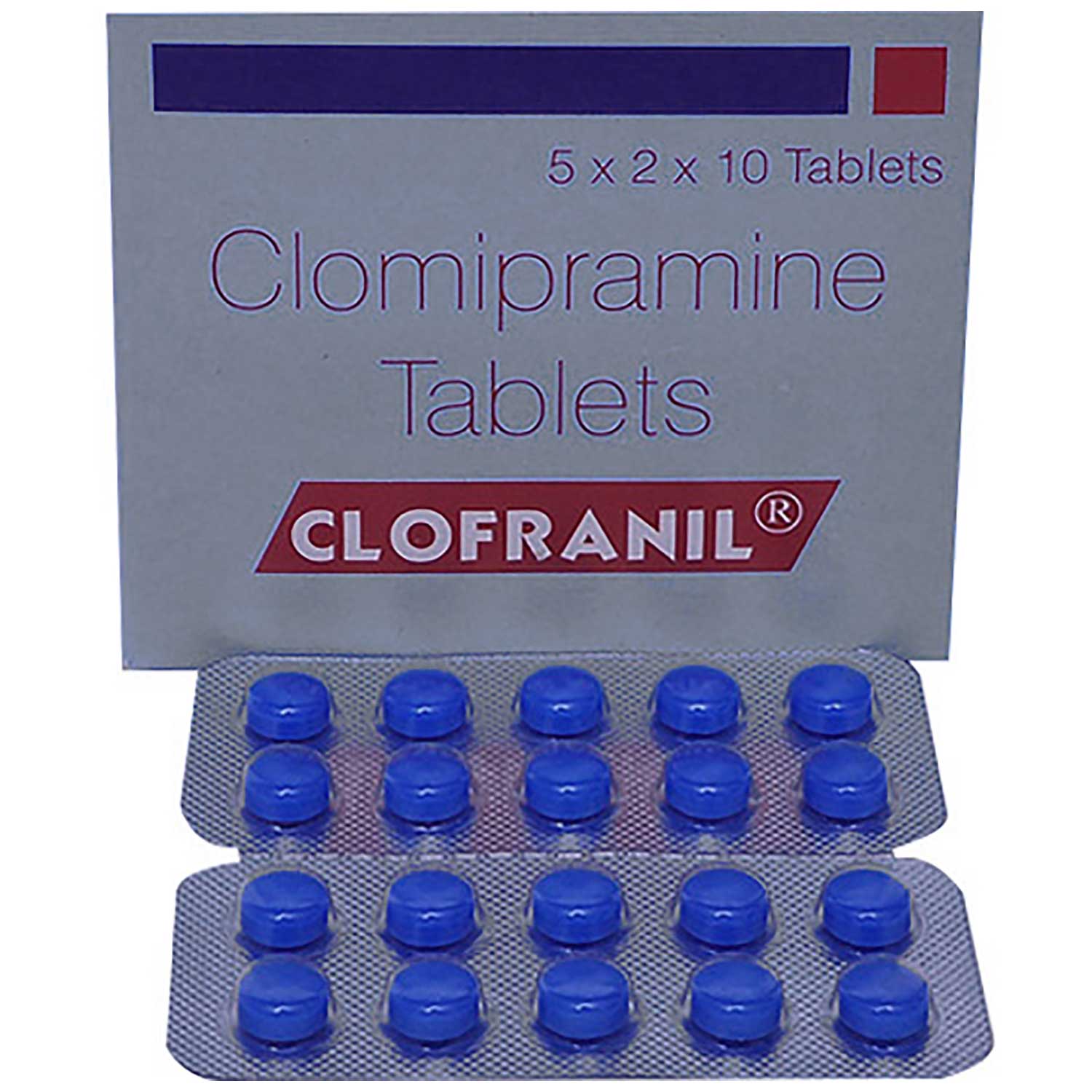 Clofranil 25 Tablet 10's, Pack of 10 TABLETS Clofranil 25 Tablet 10's, Pack of 10 TABLETS