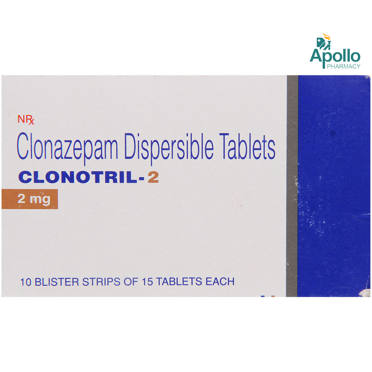 Buy Clonotril 2 mg Tablet 10's Online