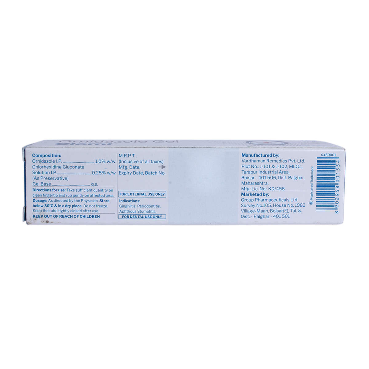 Clorni Gel 10 gm, Pack of 1 Gel Clorni Gel 10 gm, Pack of 1 Gel