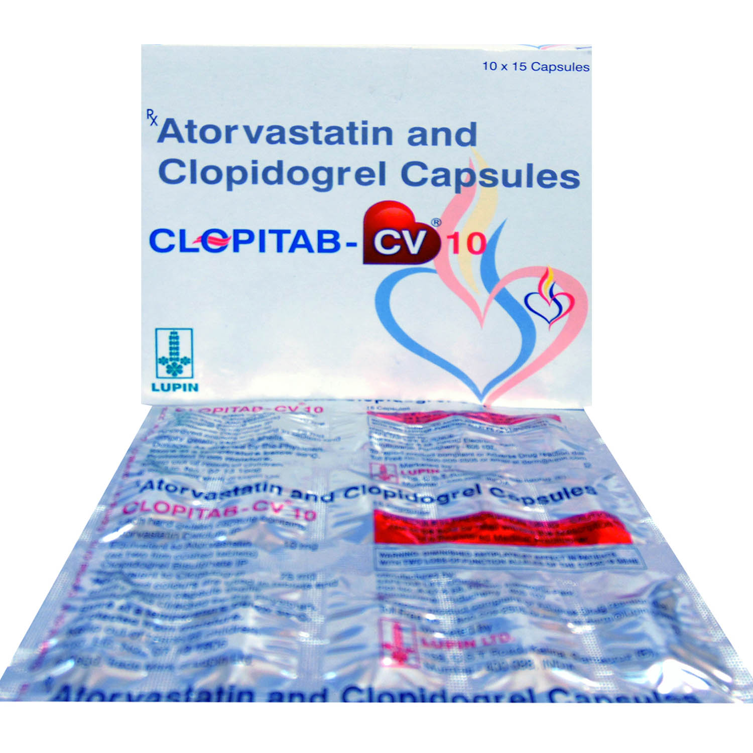 Buy Clopitab-CV 10 Capsule 10's Online